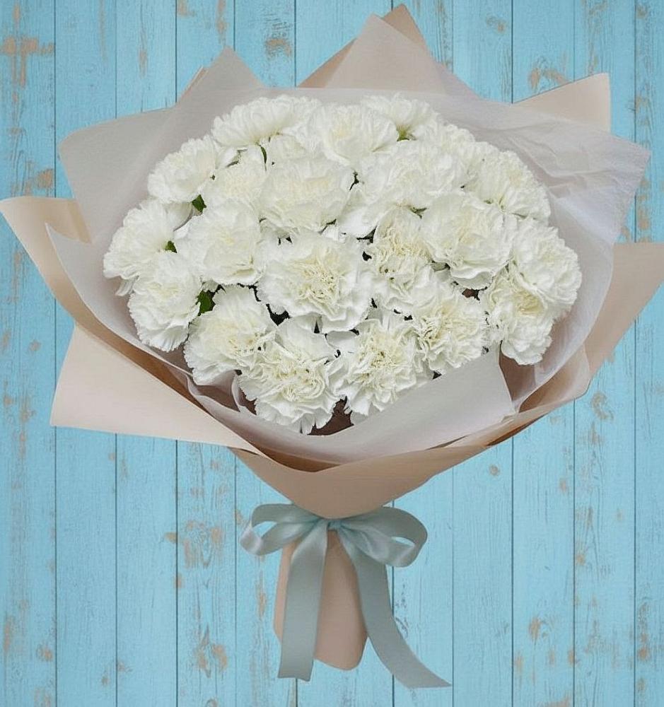 Букет цветов из: Гвоздики в Королёве