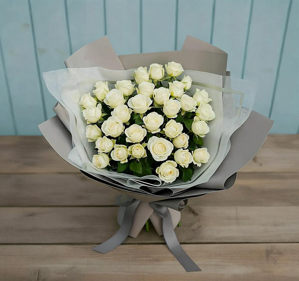 Букет Белоснежная нежность в Королёве