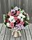 Букет цветов из: Альстромерии, Гвоздики, Розы и Хризантемы в Королёве