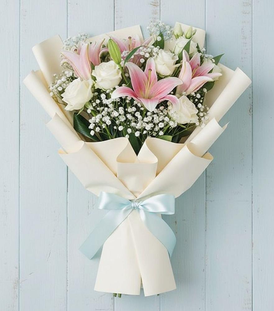 Букет цветов из: Лилии в Королёве