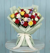 Букет цветов из:  Розы в Королёве