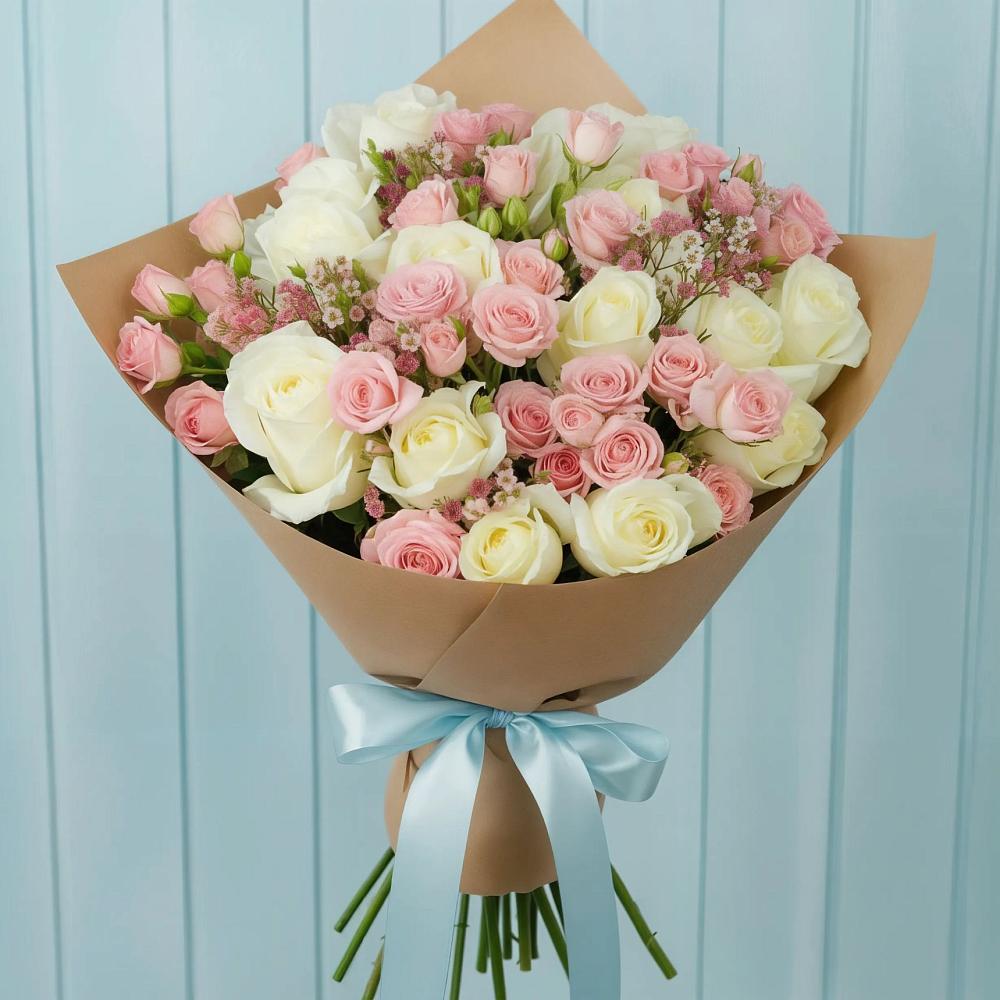 Букет цветов из: Розы в Королёве
