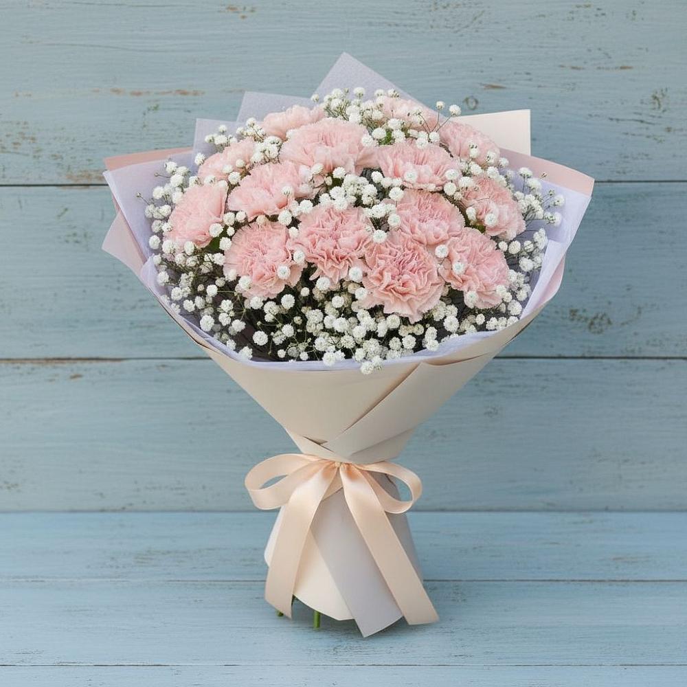 Букет цветов из: Гвоздики в Королёве