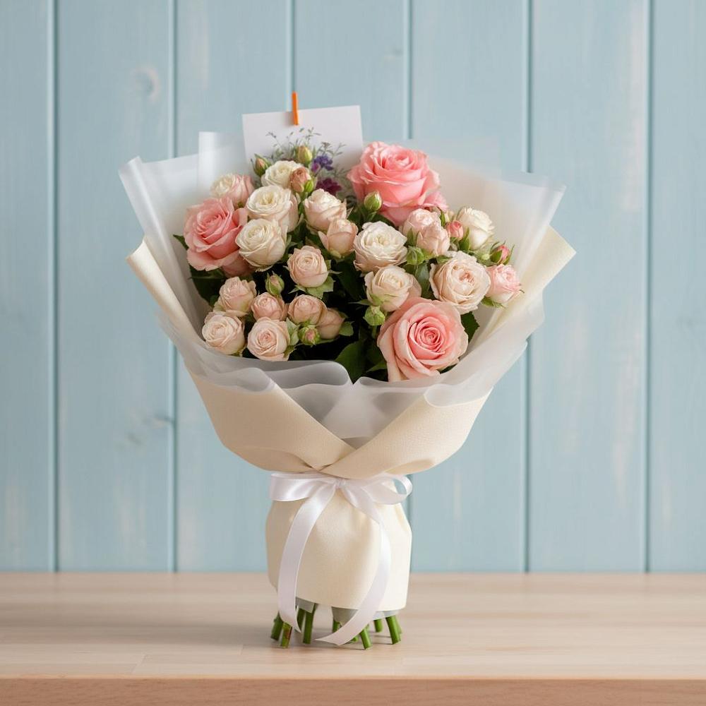 Букет цветов из: Розы в Королёве