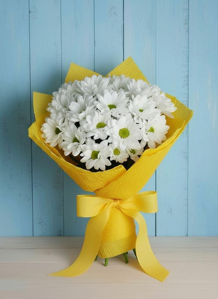 Букет цветов из: Хризантемы в Королёве