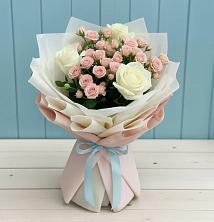 Букет цветов из:  Розы в Королёве