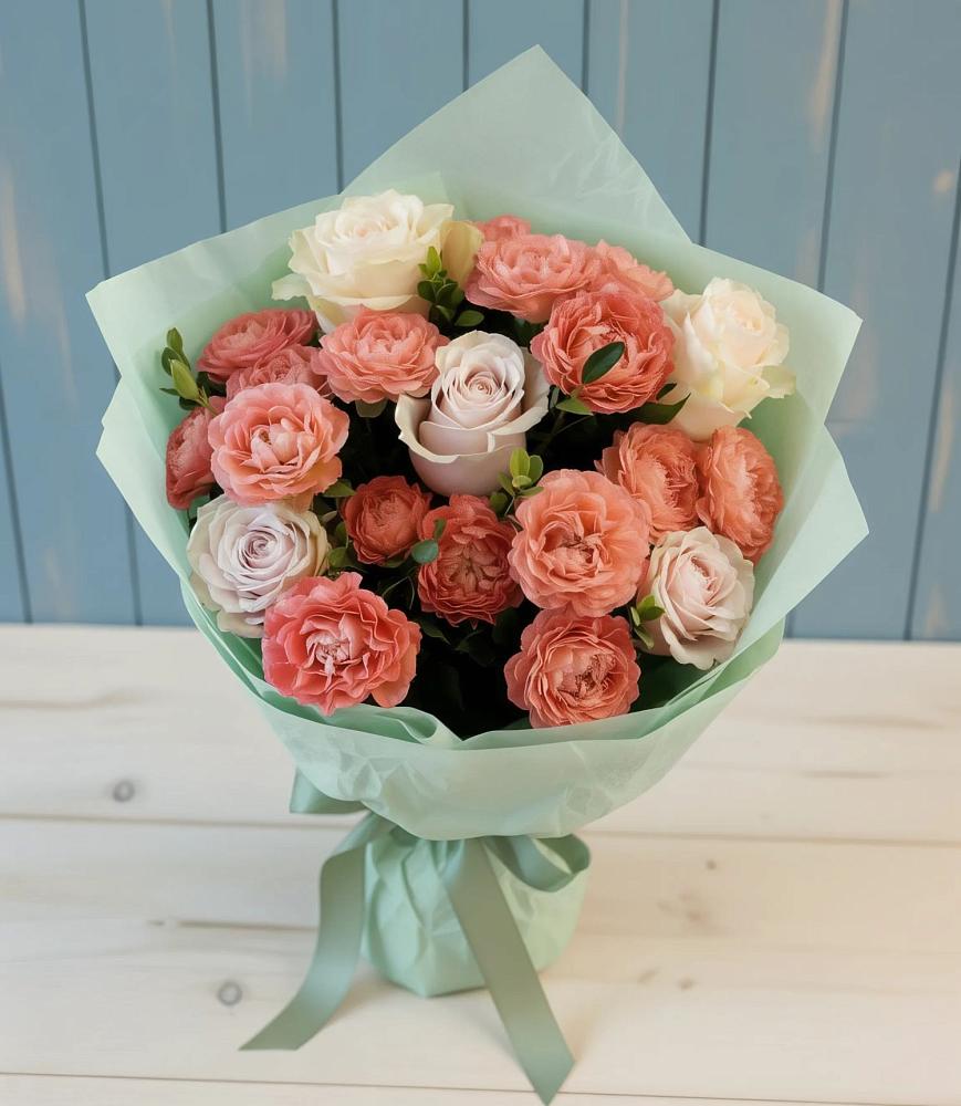 Букет цветов из: Розы в Королёве