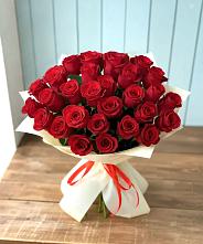 Букет 29 Красных роз в Королёве