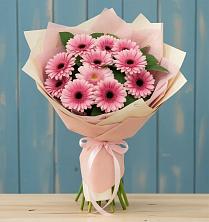 Букет пурпурно-розовый